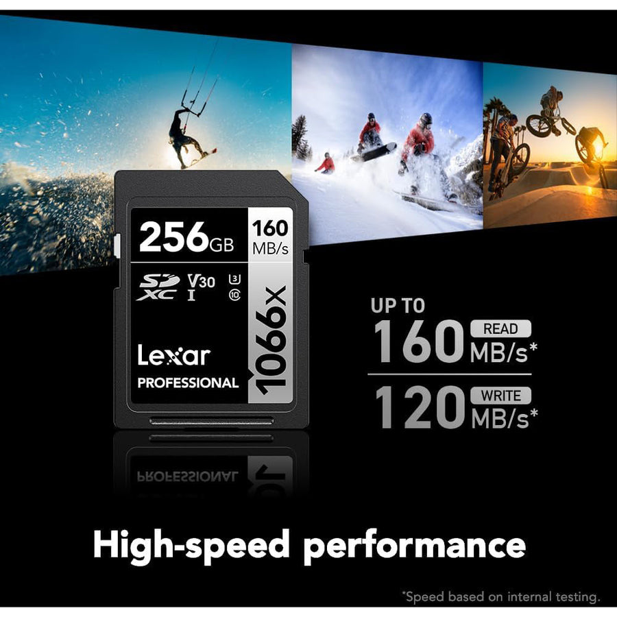 Lexar® Professional 256GB 1066x SDXC™ UHS-I