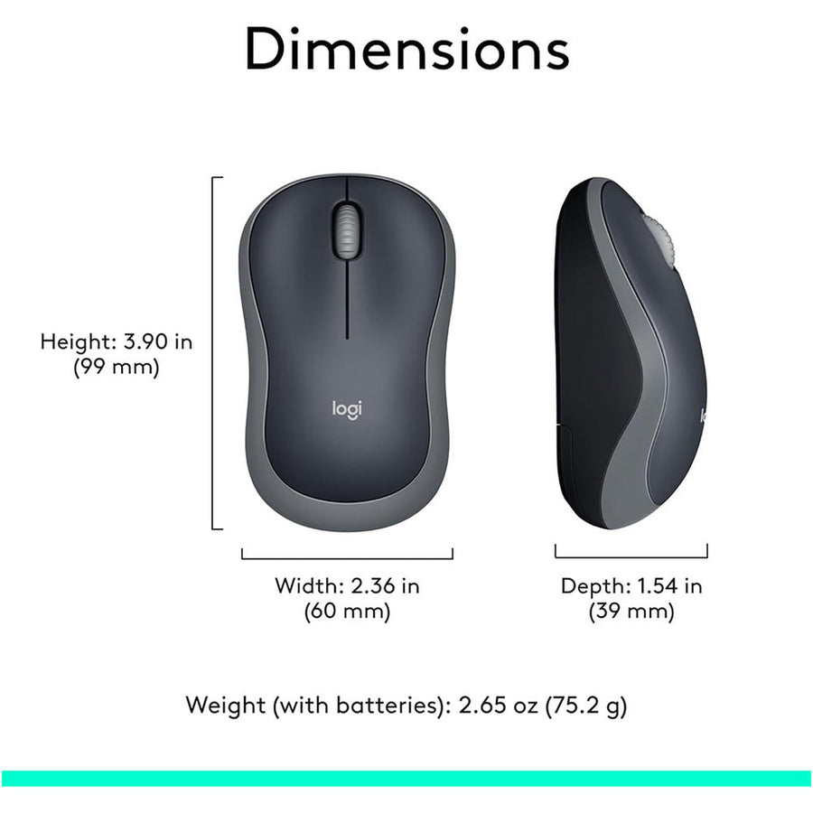 Logitech M185 Wireless Mouse