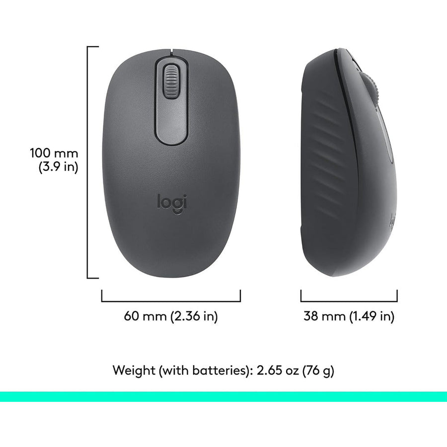 Logitech M196 Compact Bluetooth Wireless Mouse