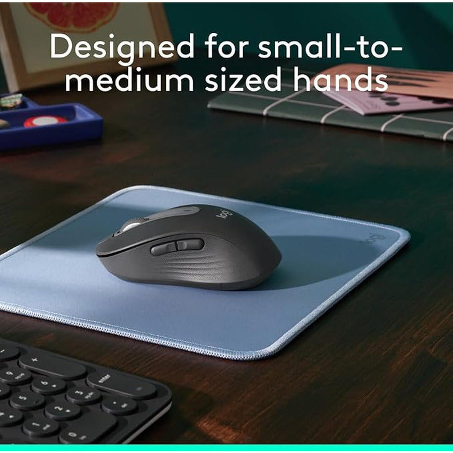 Logitech M650 Signature Silent Wireless Mouse for Small to Medium Hands