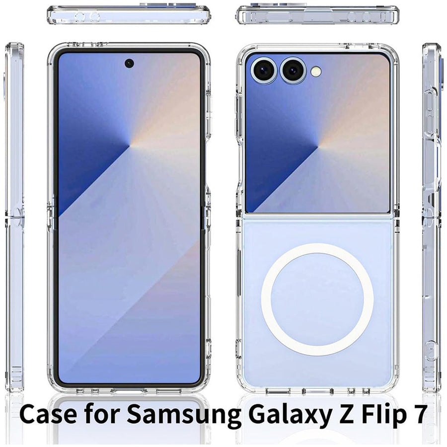 MagSafe Case For Galaxy Z Flip 7 Clear