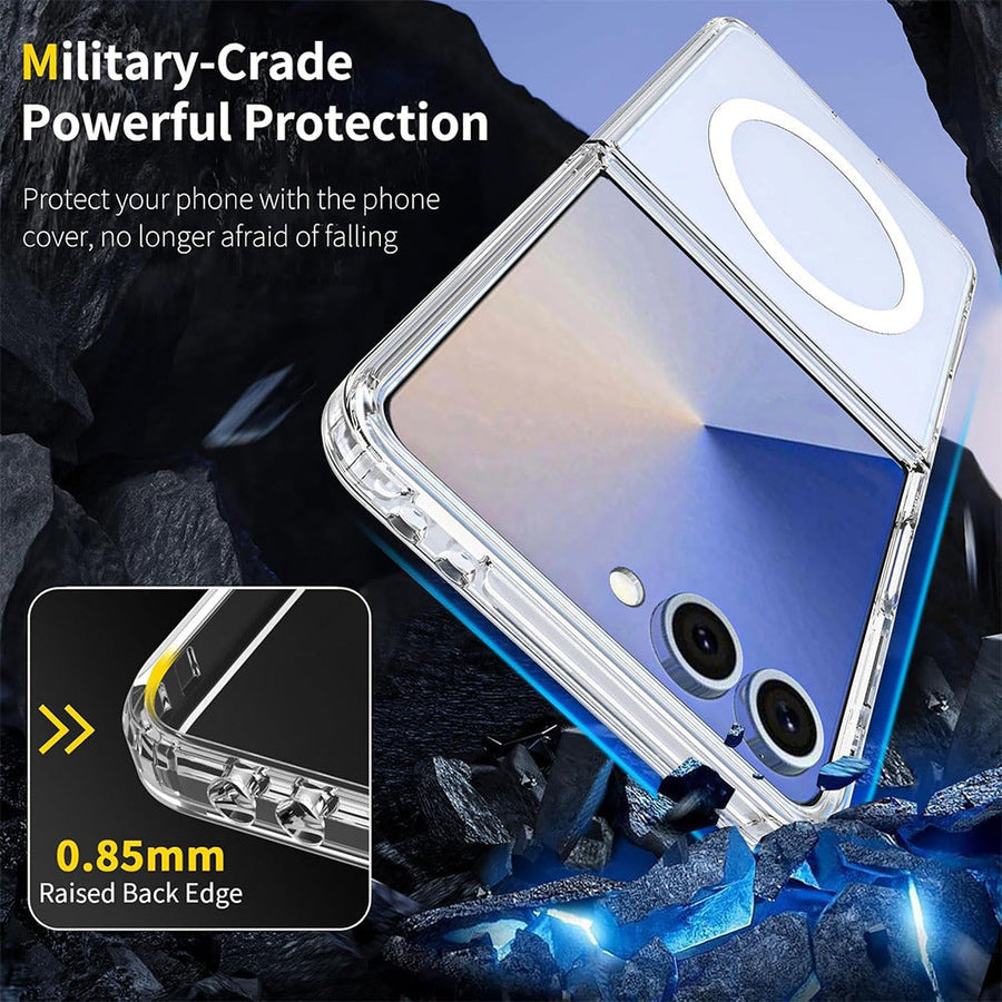 MagSafe Case For Galaxy Z Flip 7 Clear