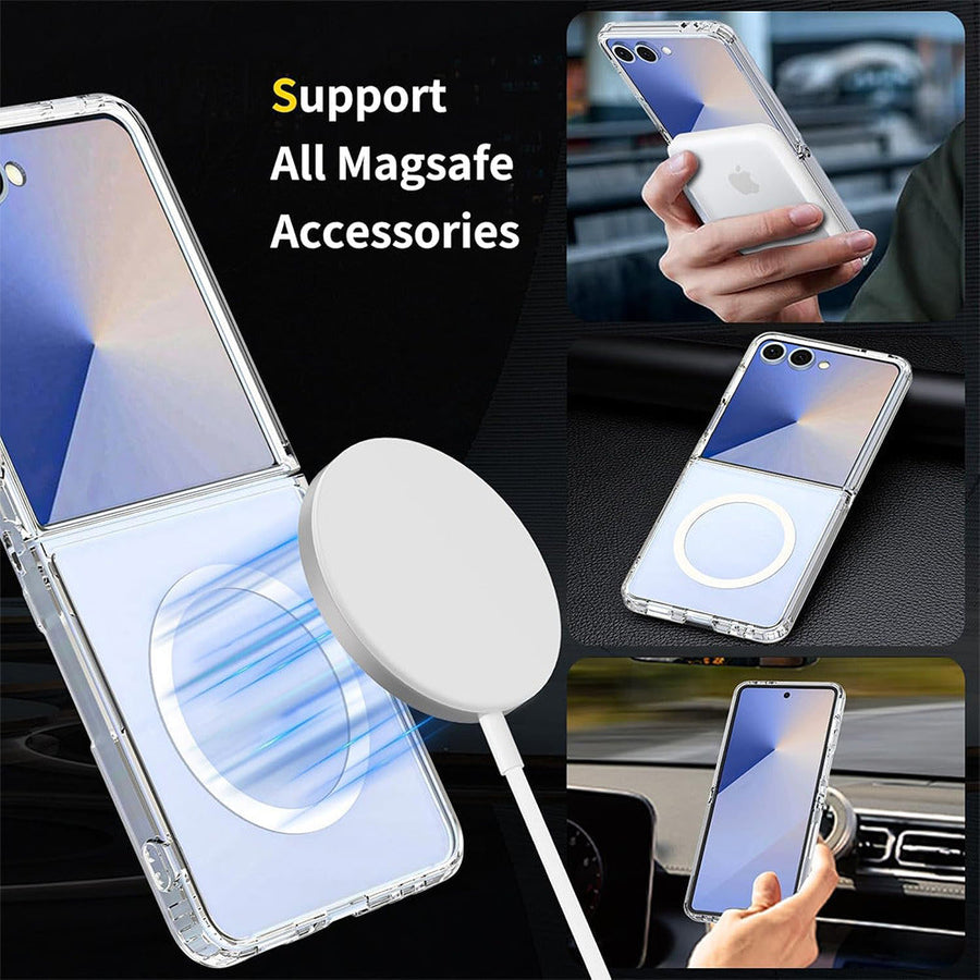 MagSafe Case For Galaxy Z Flip 7 Clear