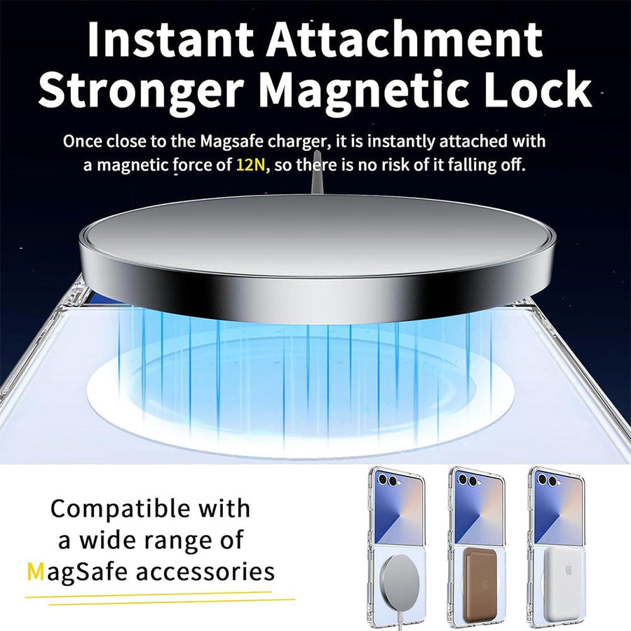 MagSafe Case For Galaxy Z Flip 7 Clear