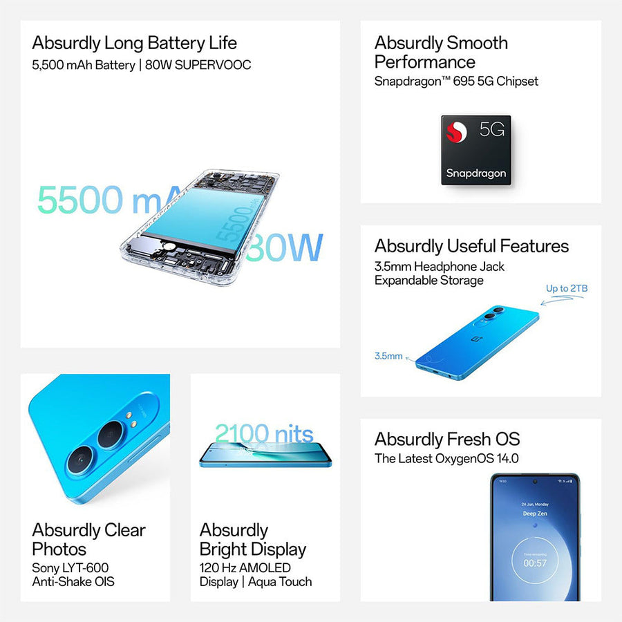 OnePlus Nord CE4 Lite 5G 8/256GB