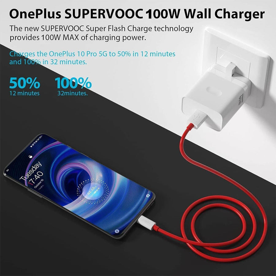 OnePlus SuperVOOC 100w Power Adapter [Kit]