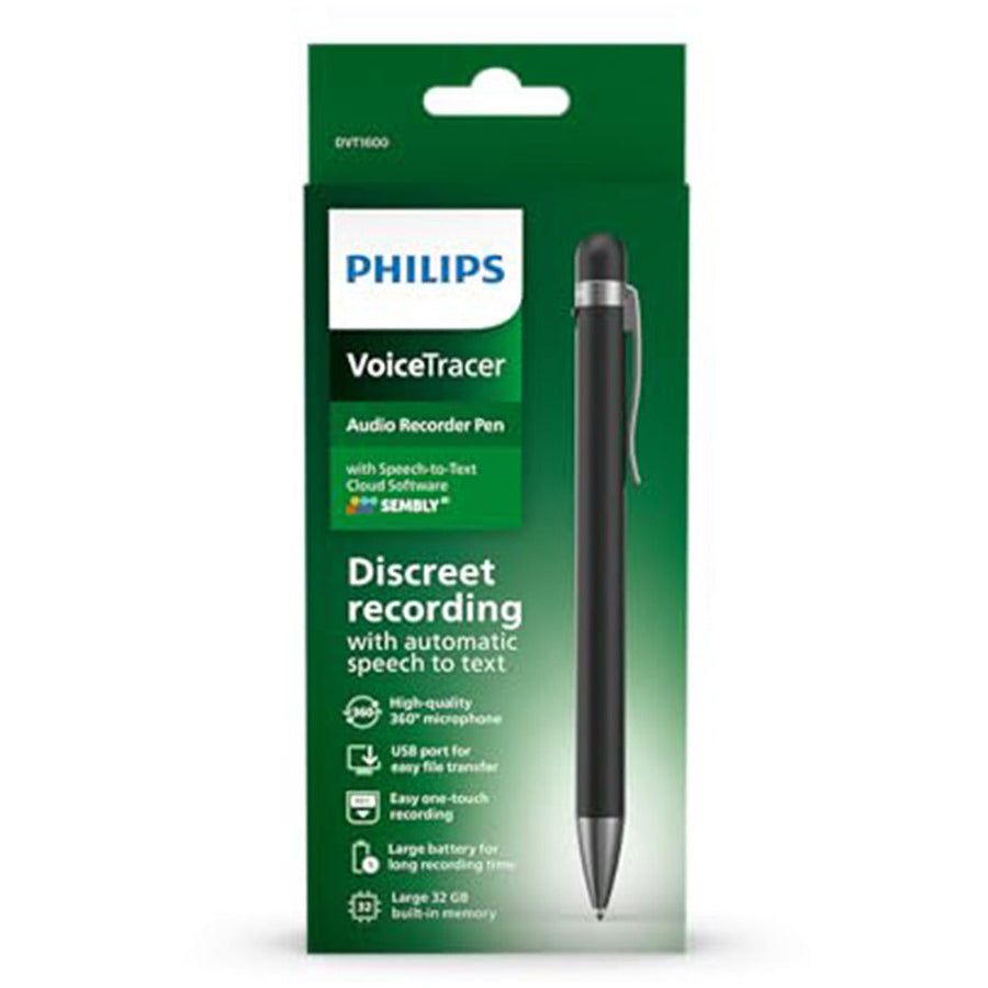 Philips DVT1600 VoiceTracer Pen