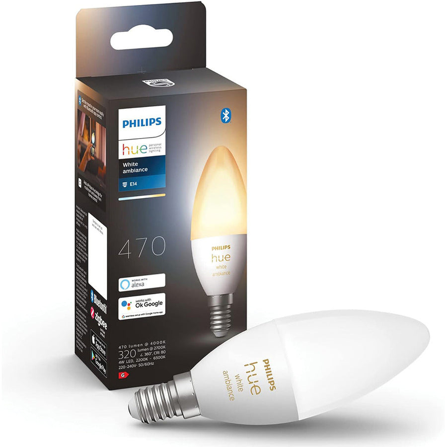 Philips Hue White Ambiance Smart Bulb E14