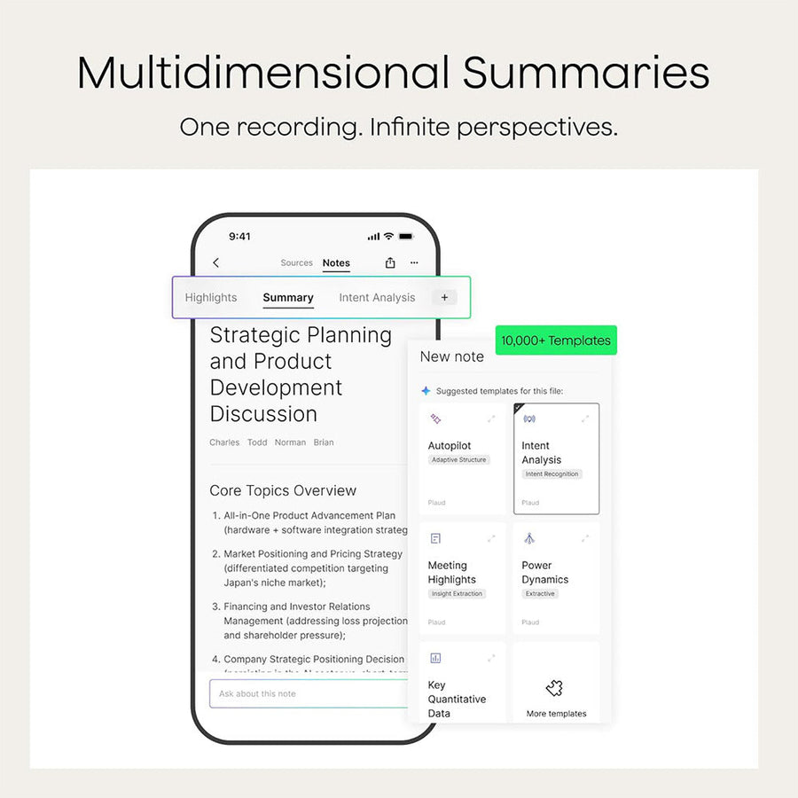 Plaud NotePin Voice Recorder