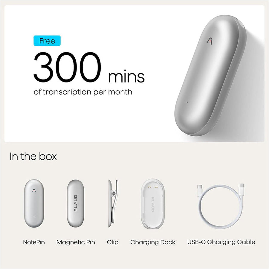 Plaud NotePin Voice Recorder