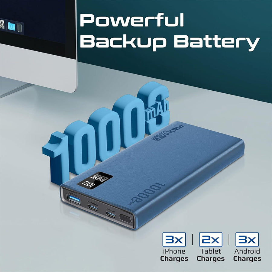 Promate (Bolt-10PD) 10000mAh Power Bank