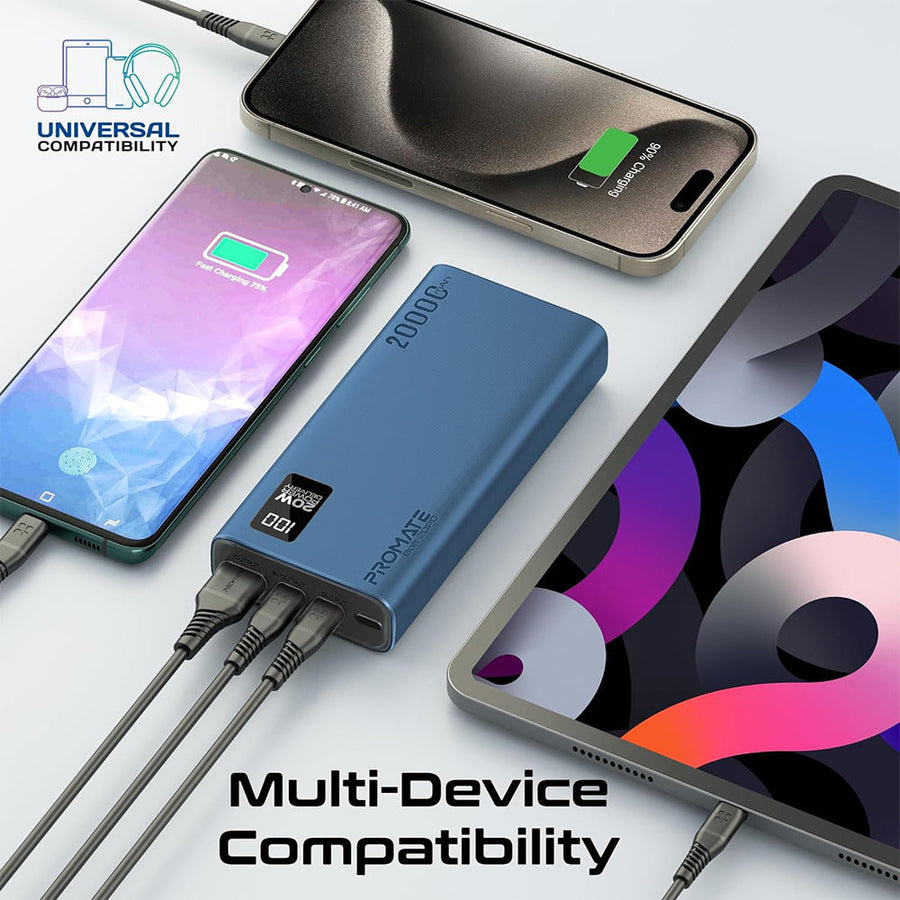 Promate (Bolt-20PD) 20000mAh Power Bank