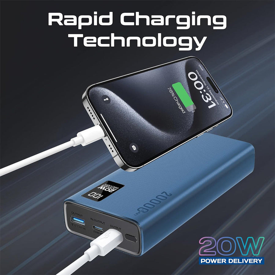 Promate (Bolt-20PD) 20000mAh Power Bank