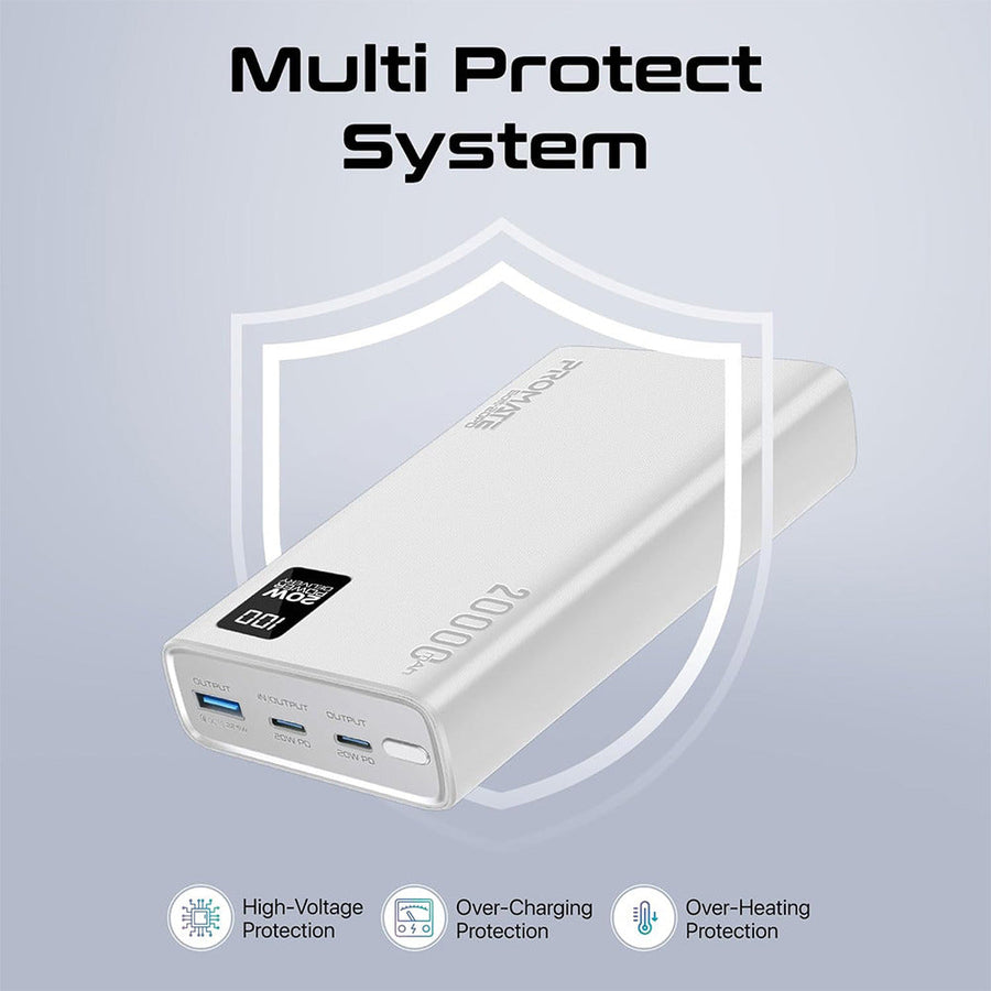 Promate (Bolt-20PD) 20000mAh Power Bank