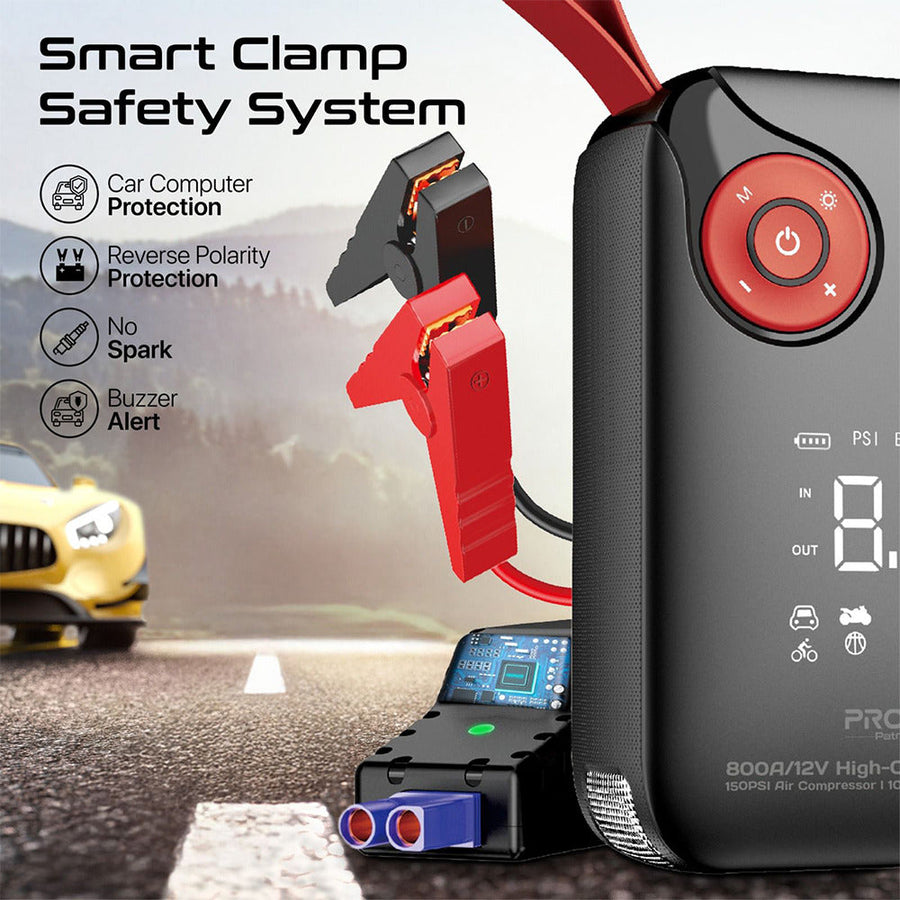 Promate PatrolPack-4 800A Car Jump Starter
