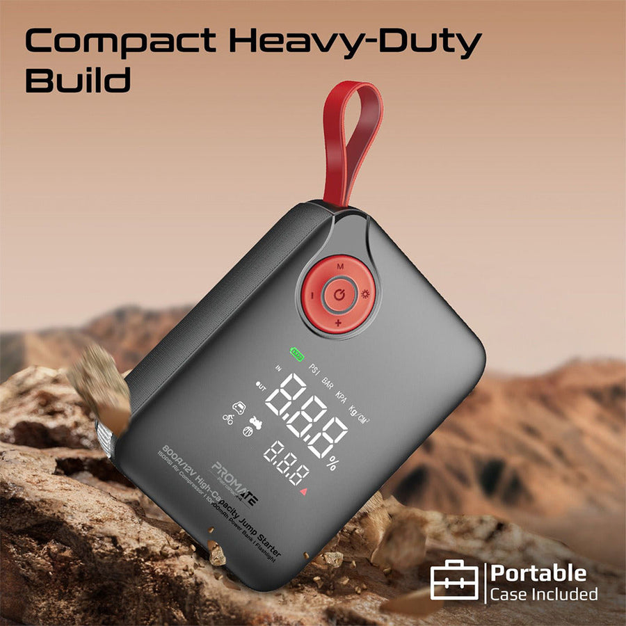 Promate PatrolPack-4 800A Car Jump Starter