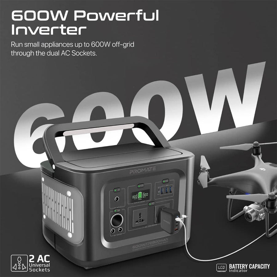 Promate (PowerMine-600 ) Portable Station 600W