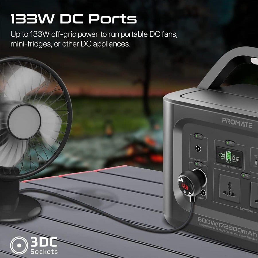 Promate (PowerMine-600 ) Portable Station 600W