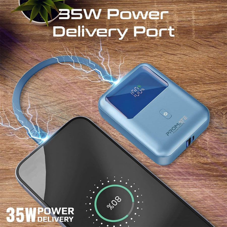 Promate (PowerPod-10) Power Bank, 10000mAh