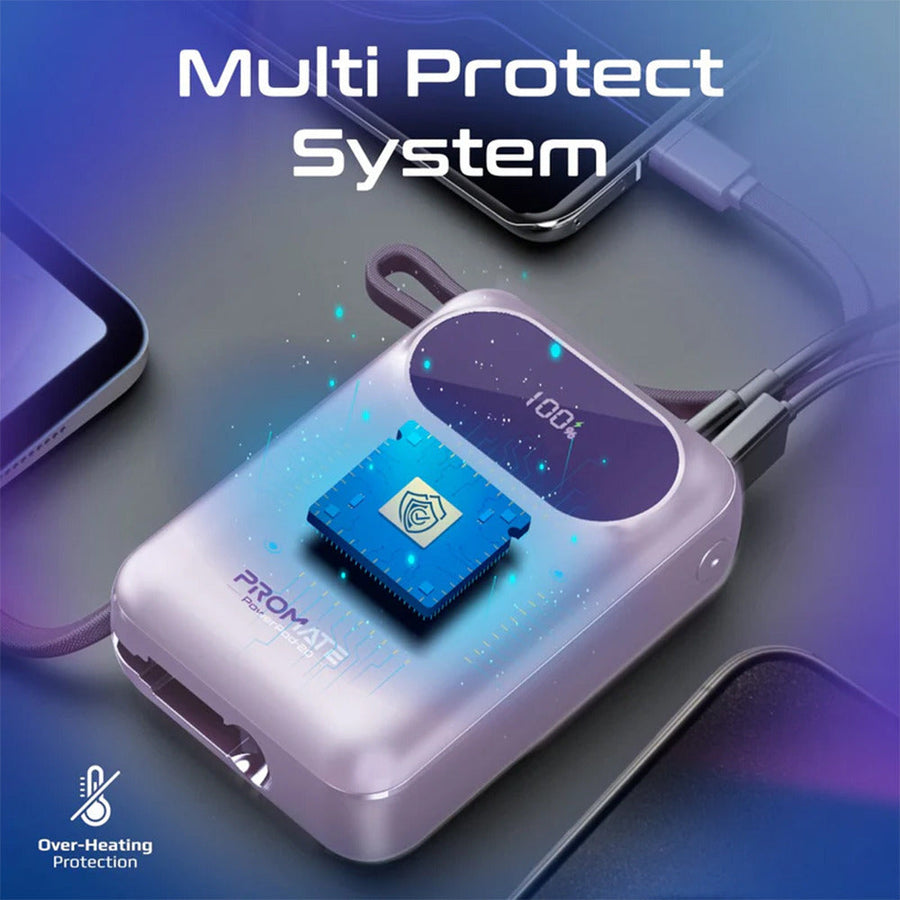 Promate (PowerPod-20) Power Bank, 20000mAh