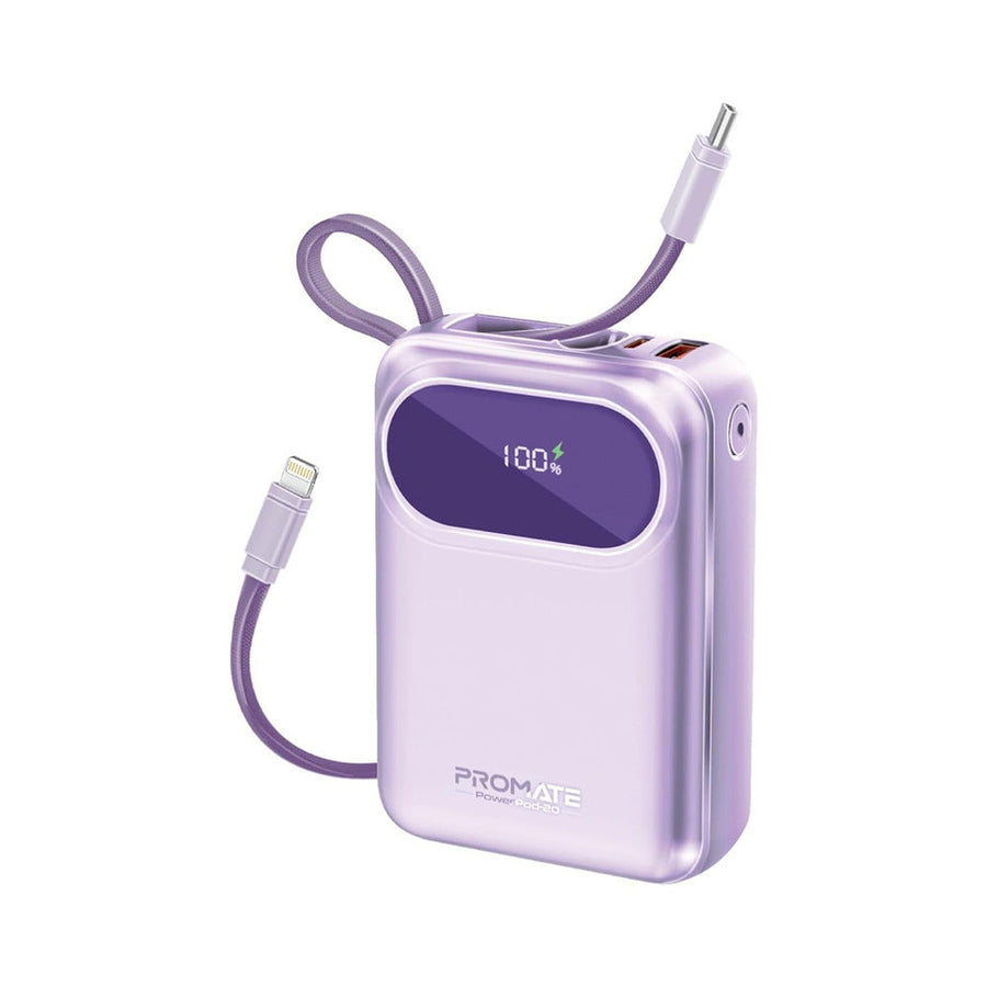 Promate (PowerPod-20) Power Bank, 20000mAh