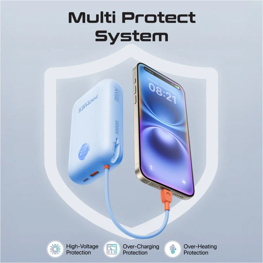 Promate PowerPod-30- 30000mAh Power Bank