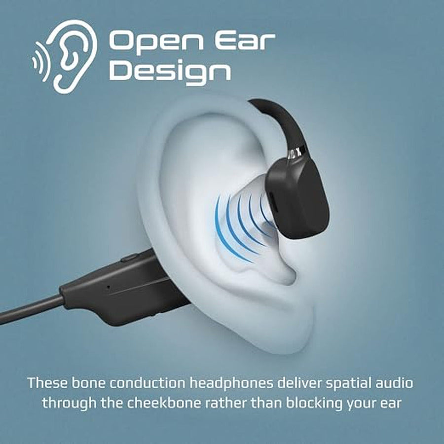 Promate Ripple AudioConduct Endurance Wireless Bone Conduction Headphones
