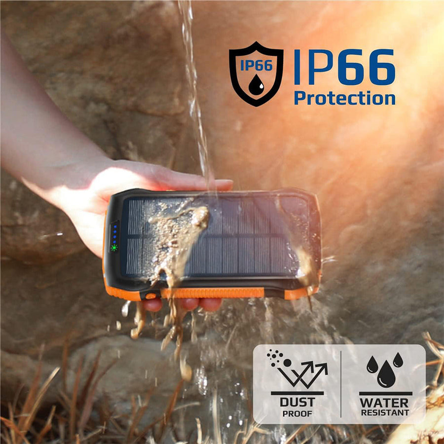 Promate (Solartank20PDQi) 20000mAh Power Bank, Solar