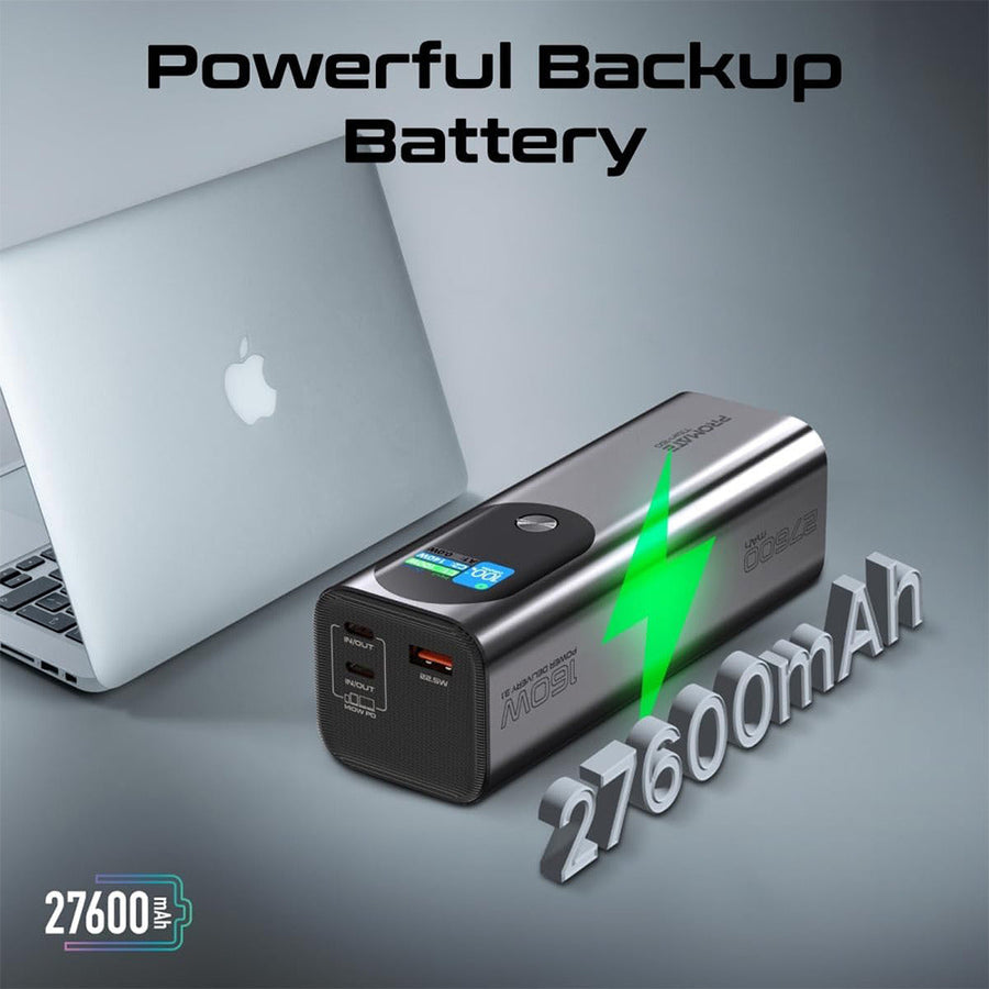 Promate (Titan-160) 27600mAh Portable Charger 160W