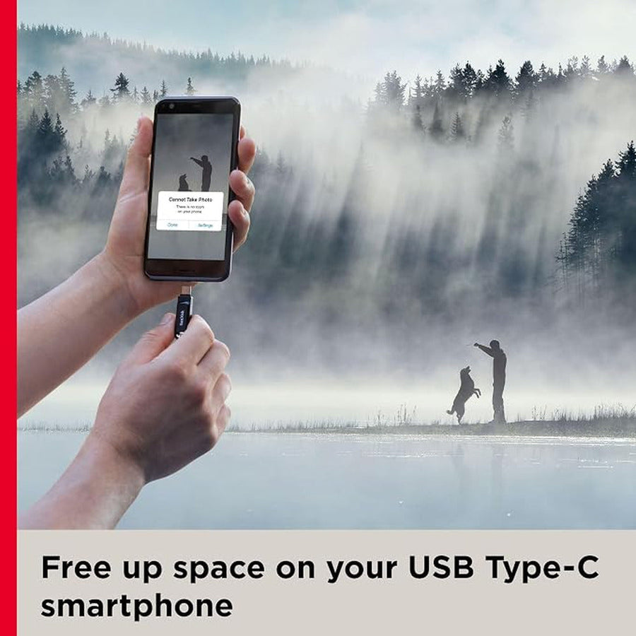 SanDisk SDDDC3 64GB Ultra Dual Drive Go USB-C & USB-A Flash Drive