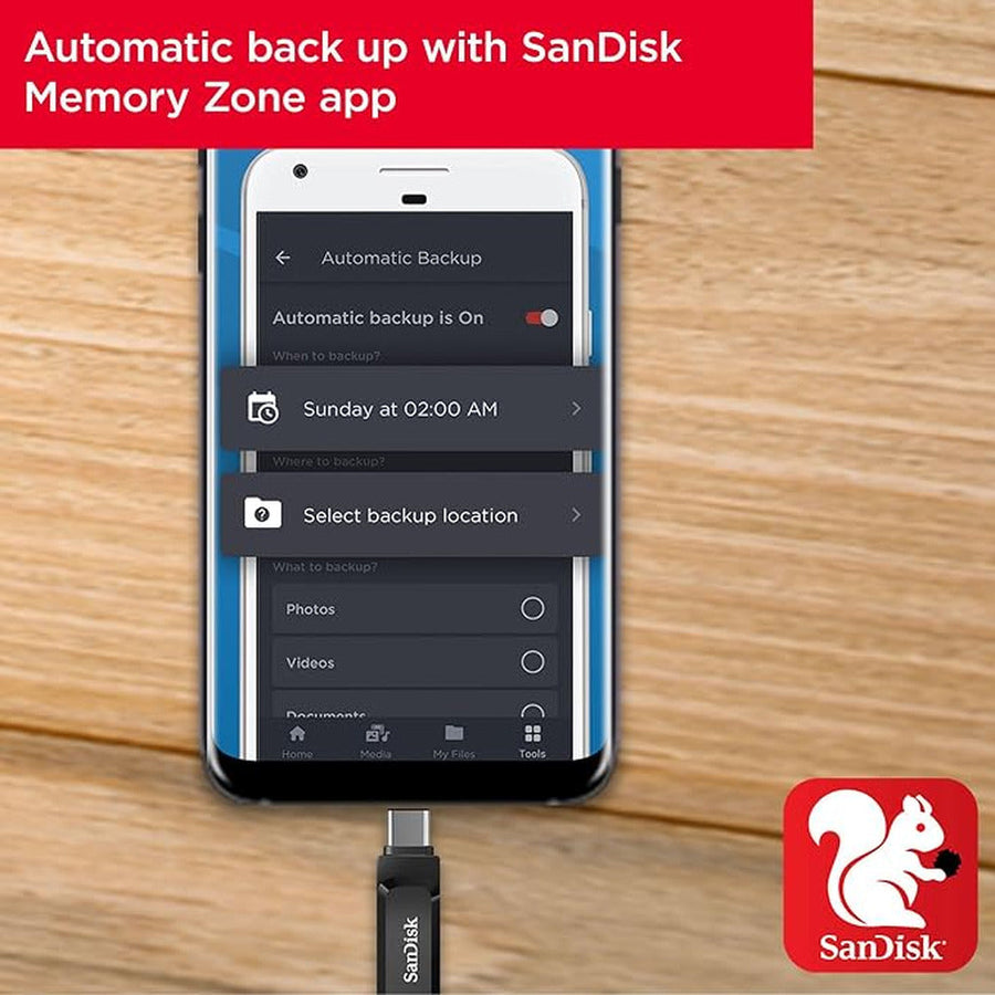 SanDisk SDDDC3 64GB Ultra Dual Drive Go USB-C & USB-A Flash Drive