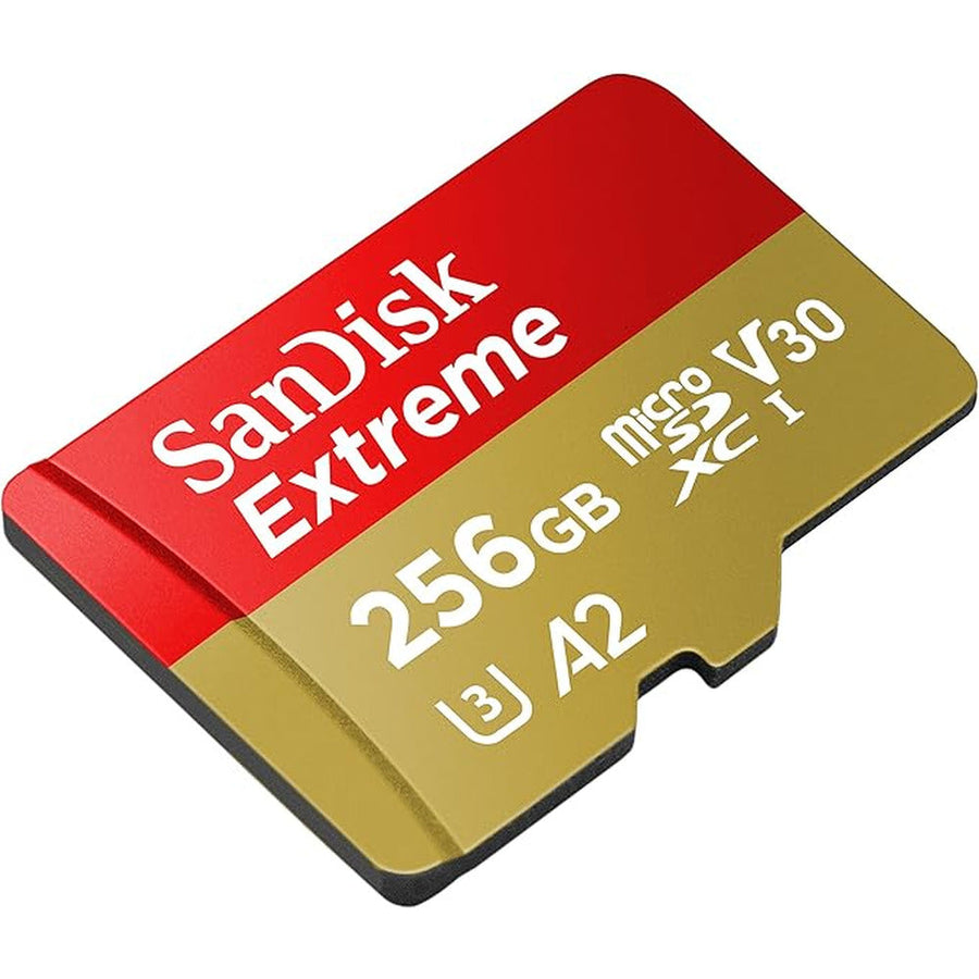 SanDisk Extreme 256GB microSDXC UHS-I Memory Card (SDSQXAV)