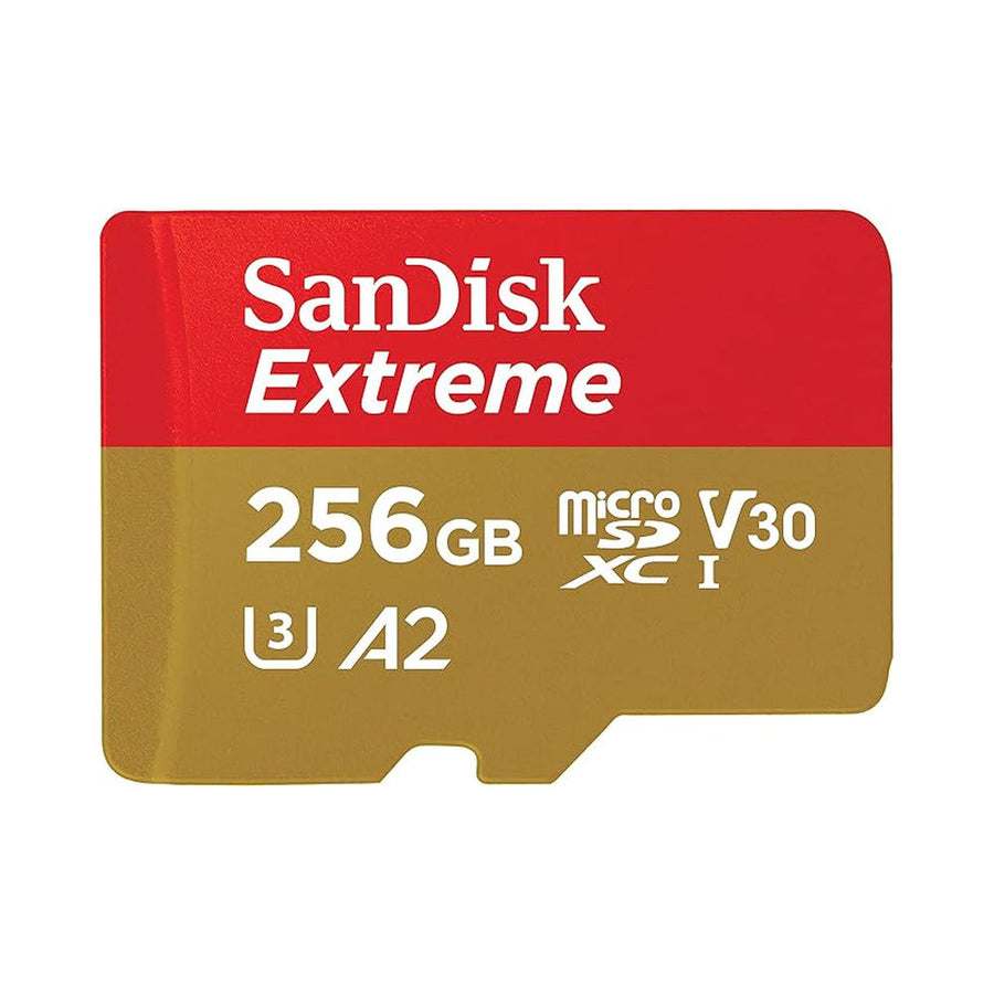 SanDisk Extreme 256GB microSDXC UHS-I Memory Card (SDSQXAV)