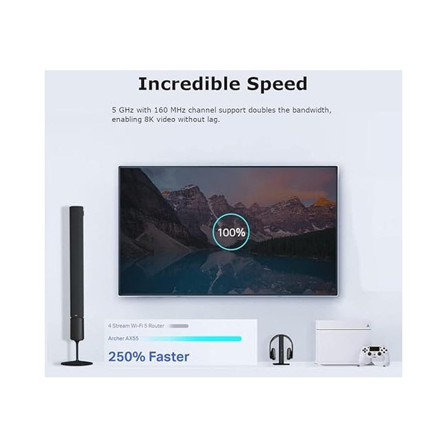 TP-Link Archer AX55 AX3000 Dual-Band Gigabit Wi-Fi 6 Router
