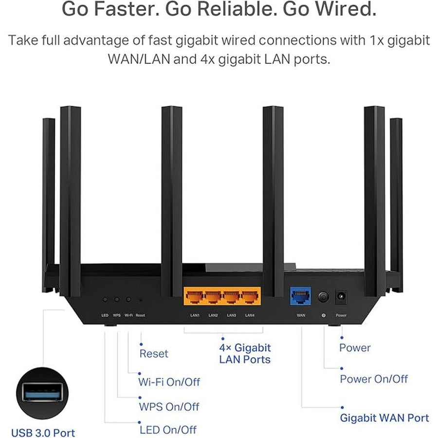 TP-Link Archer AX73 AX5400 Dual-Band Gigabit Wi-Fi 6 Router