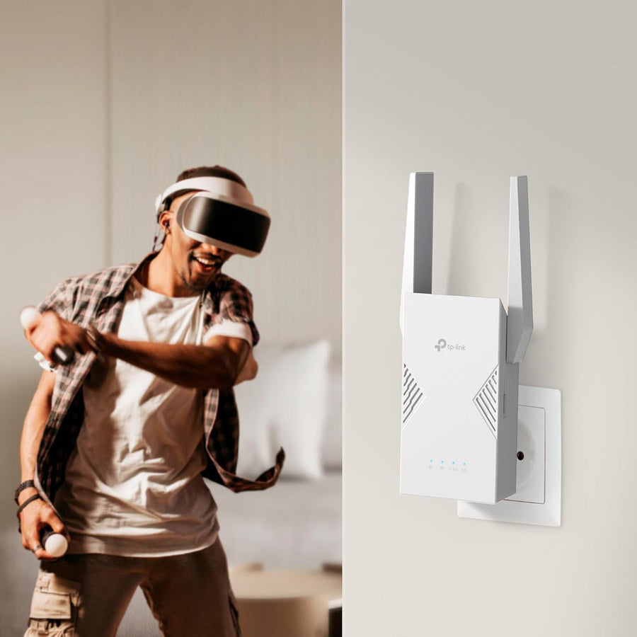 TP-Link RE235BE BE3600 Dual-Band Wi-Fi 7 Range Extender – 3.6Gbps, 2.5Gbps Ethernet, MLO & EasyMesh