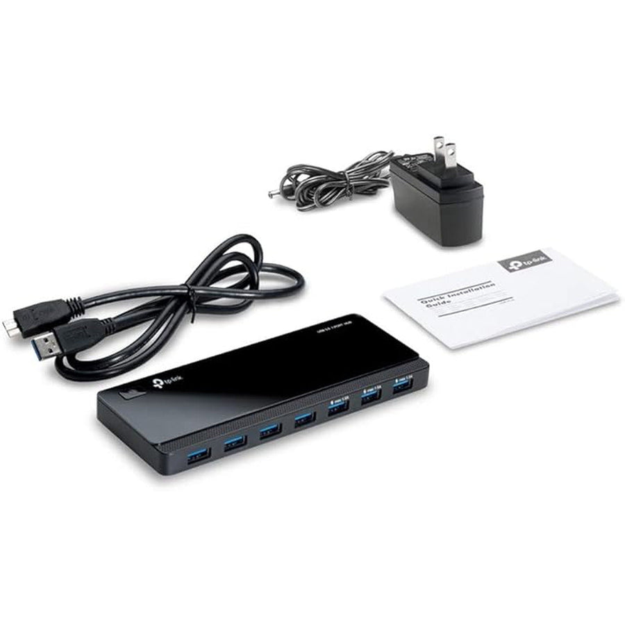 TP-Link UH700 7-Port USB 3.0 Hub – 5Gbps High-Speed Data Transfer