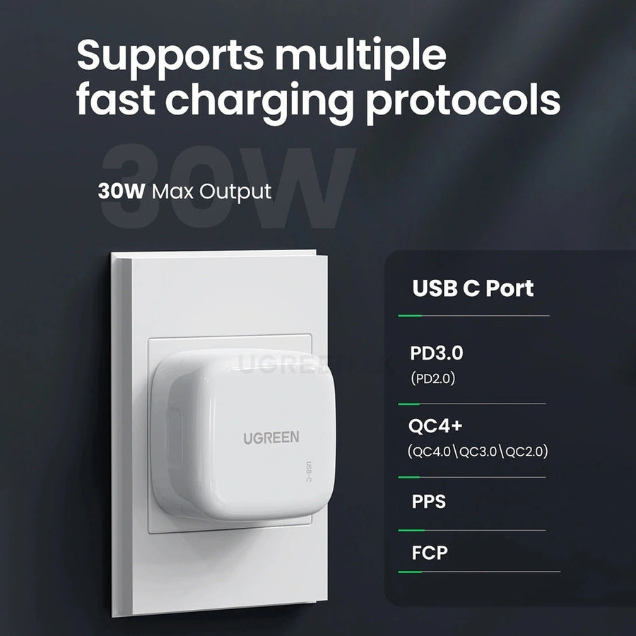UGREEN 70197 30W USB-C PD Fast Charger