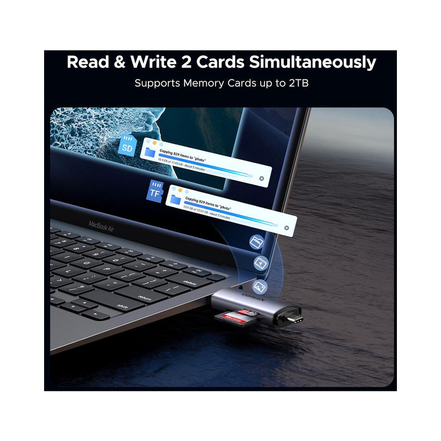 UGREEN USB-C & USB 3.0 SD/TF Card Reader