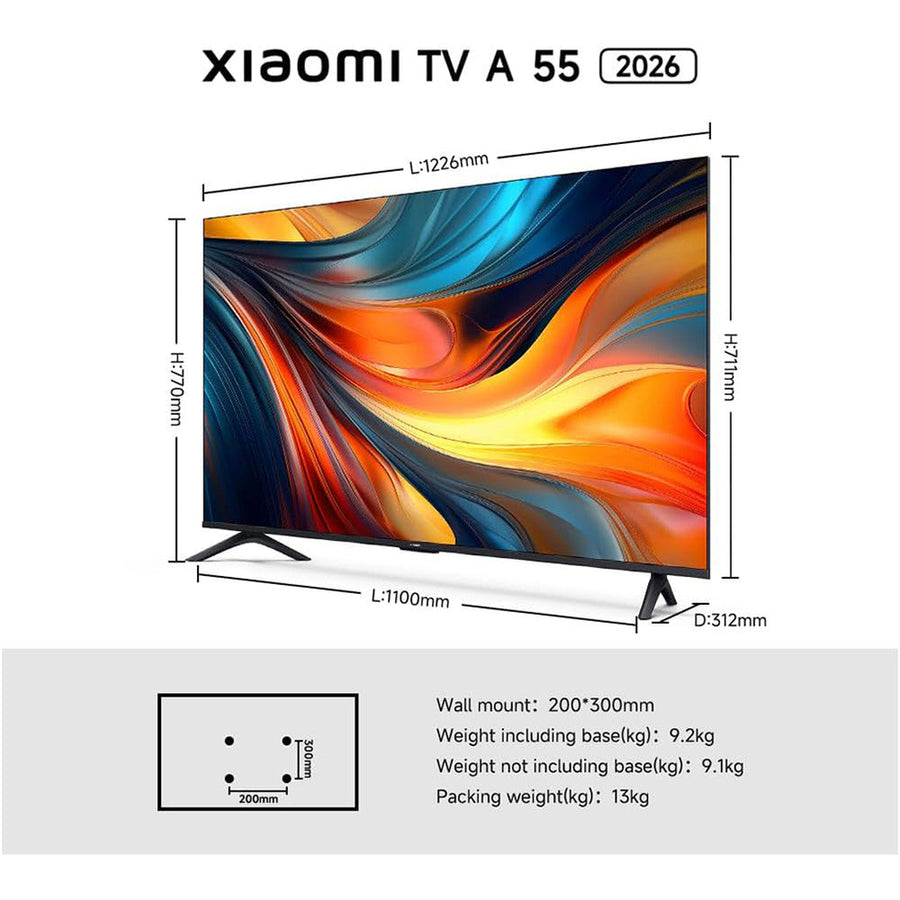 Xiaomi 4K Ultra HD Google TV A 55″ 2026