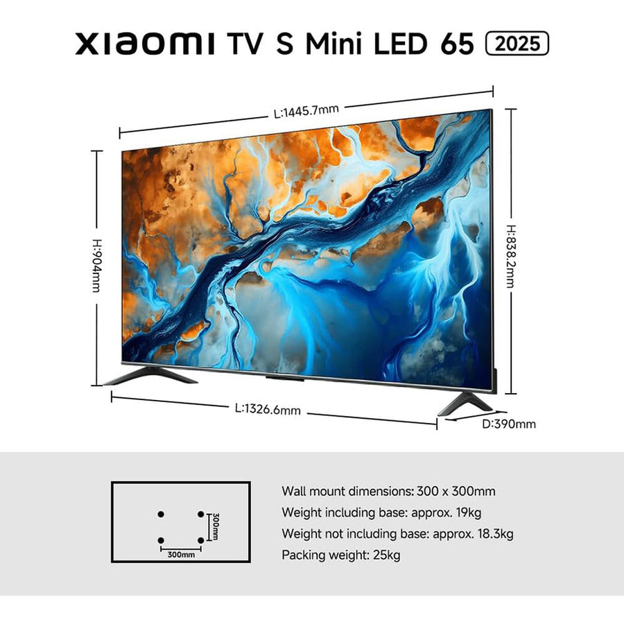 Xiaomi L65MA-SPLME S Mini LED 65″ (2025 Model)