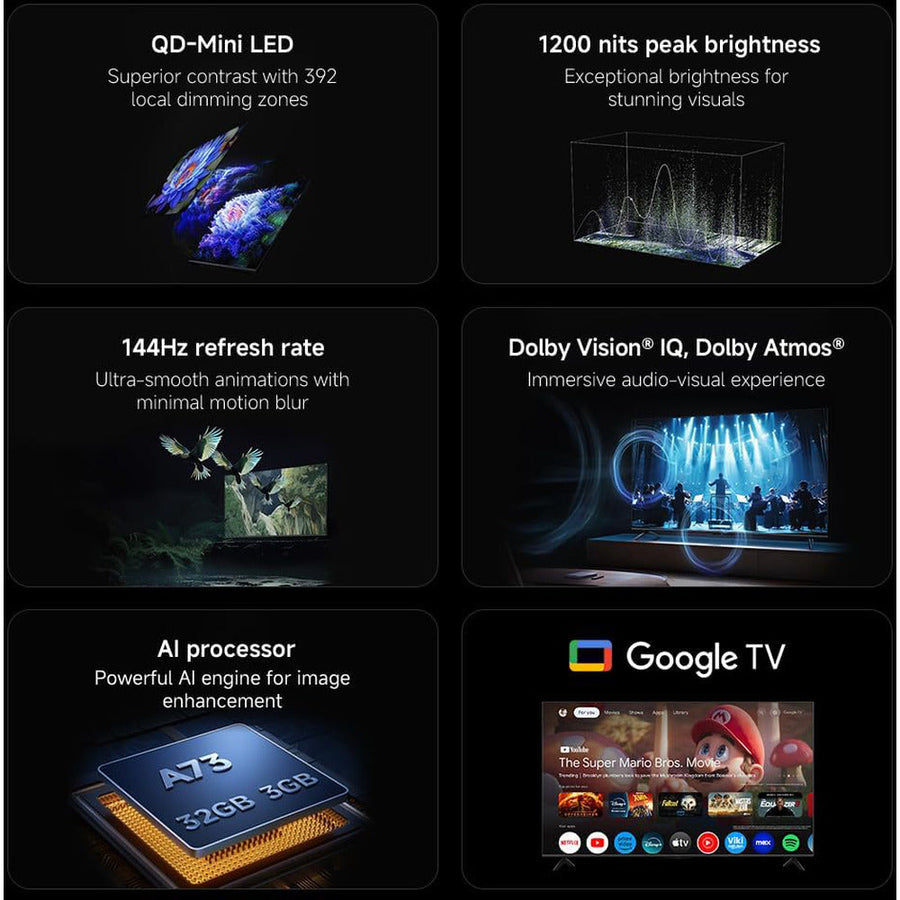 Xiaomi L65MA-SPLME S Mini LED 65″ (2025 Model)