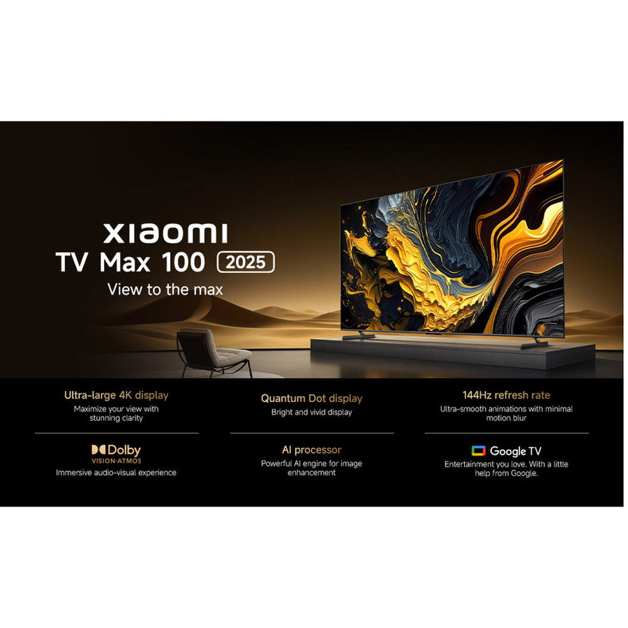 Xiaomi TV Max 100″ Google TV – 2025