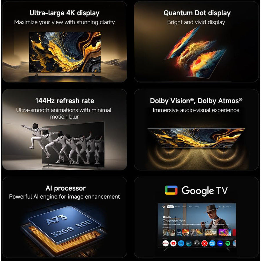 Xiaomi TV Max 100″ Google TV – 2025