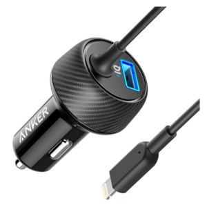 Anker PowerDrive 2 Elite with Lightning Connector 24W