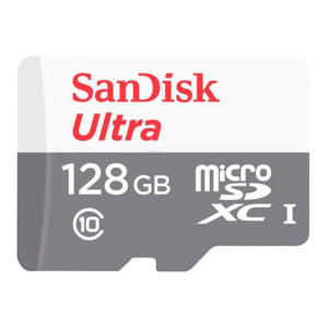 SanDisk Ultra microSDXC 128GB 100MBs UHS-I Memory Card