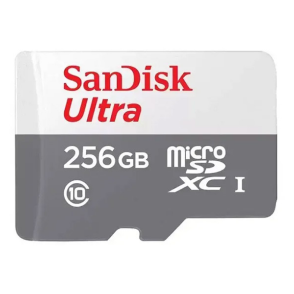 SanDisk Ultra microSDXC 256GB 100MBs UHS-I Memory Card