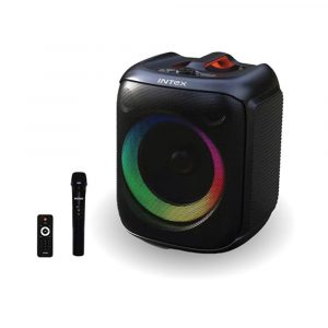 Intex T1803 Rechargable Sound Station 8-inch Zoom Party Speaker with Mic