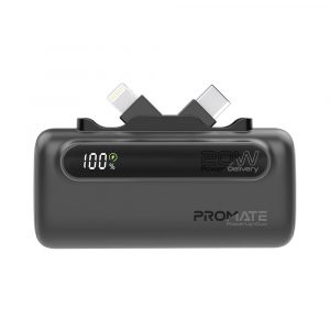 Promate (PowerUp-Duo), 5000mAh Mini Power Bank